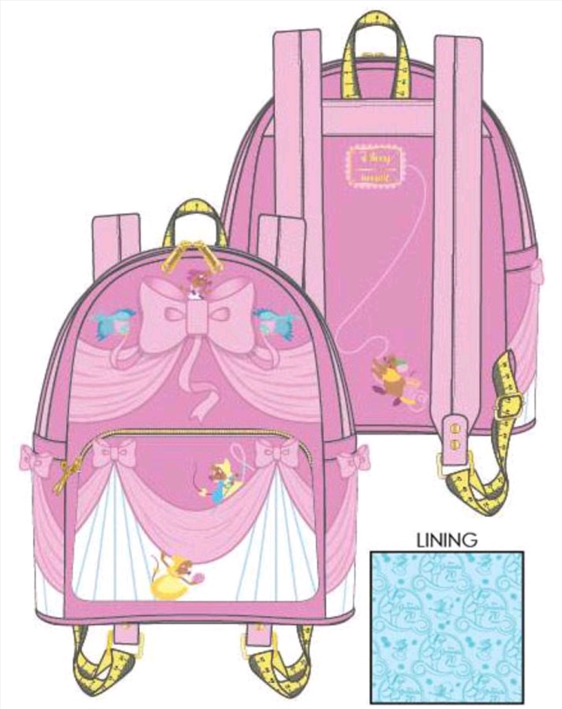 Loungefly - Cinderella - Dress 80th Anniversary Mini Backpack/Product Detail/Bags