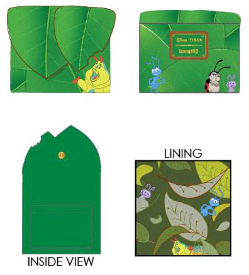 Loungefly - A Bugs Life - Leaf Purse/Product Detail/Wallets