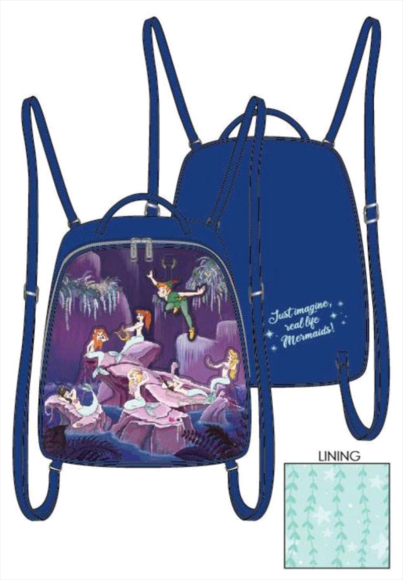 loungefly peter pan mini backpack