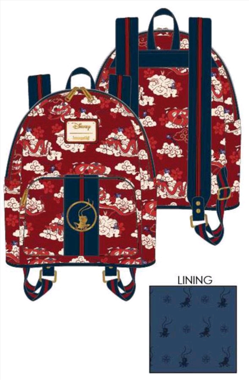 Loungefly - Mulan - Mushu Cloud Mini Backpack/Product Detail/Bags