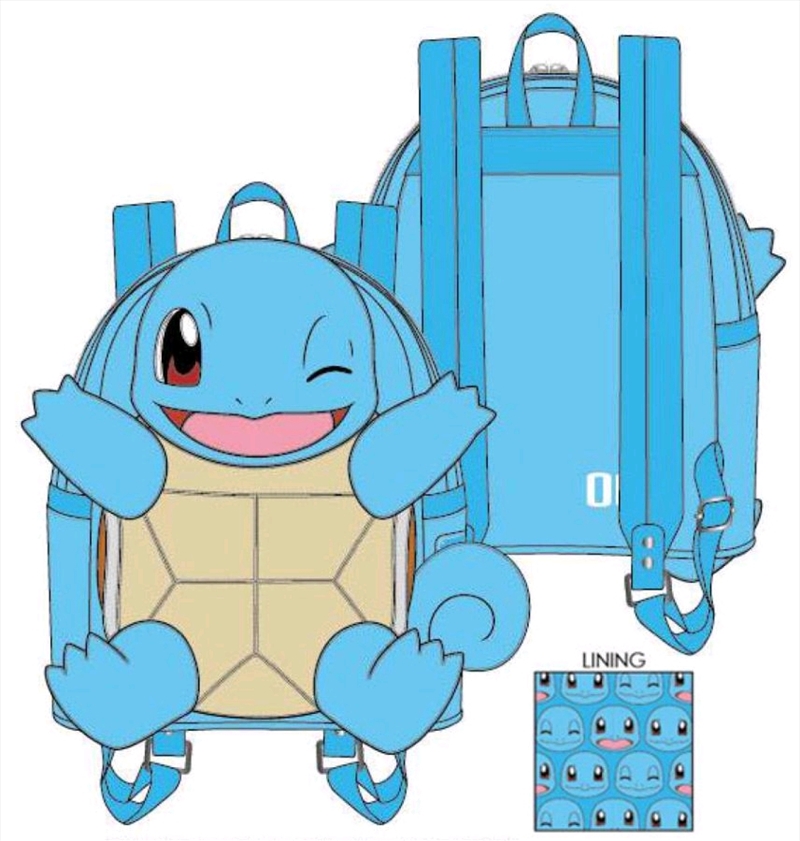 Loungefly - Pokemon - Squirtle Mini Backpack/Product Detail/Bags