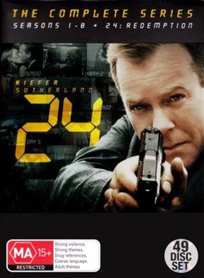 Buy 24 Complete Box Set On Dvd Sanity