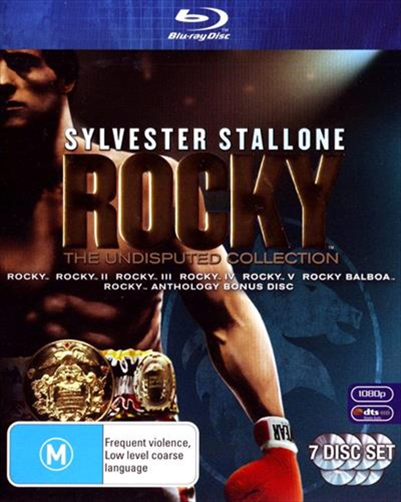 Rocky - The Undisputed Collection Boxset | Blu-ray