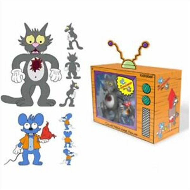 Simpsons - Itchy & Scratchy Medium Figure/Product Detail/Figurines
