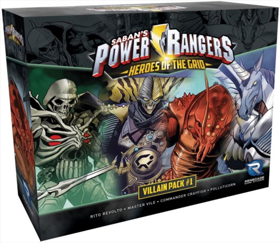 Power Rangers Heroes of the Grid - Villain Pack 1/Product Detail/Board Games