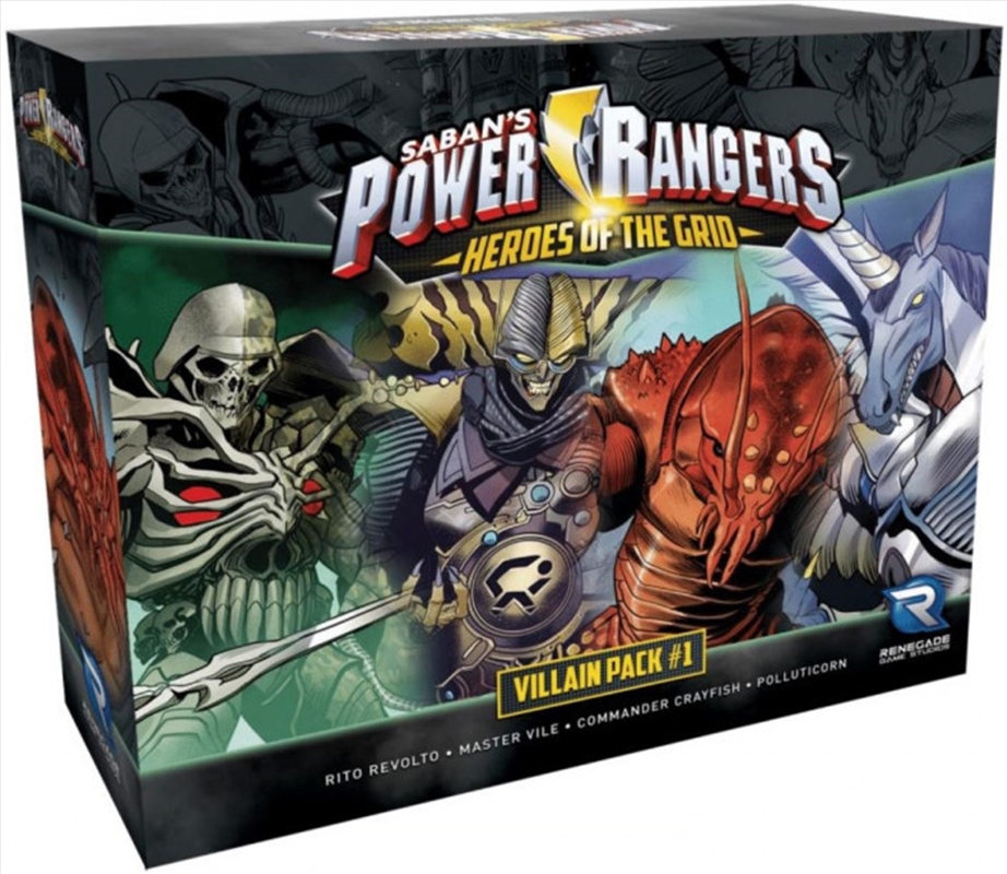 Power Rangers: Heroes of the Grid Villain Pack #1/Product Detail/Board Games