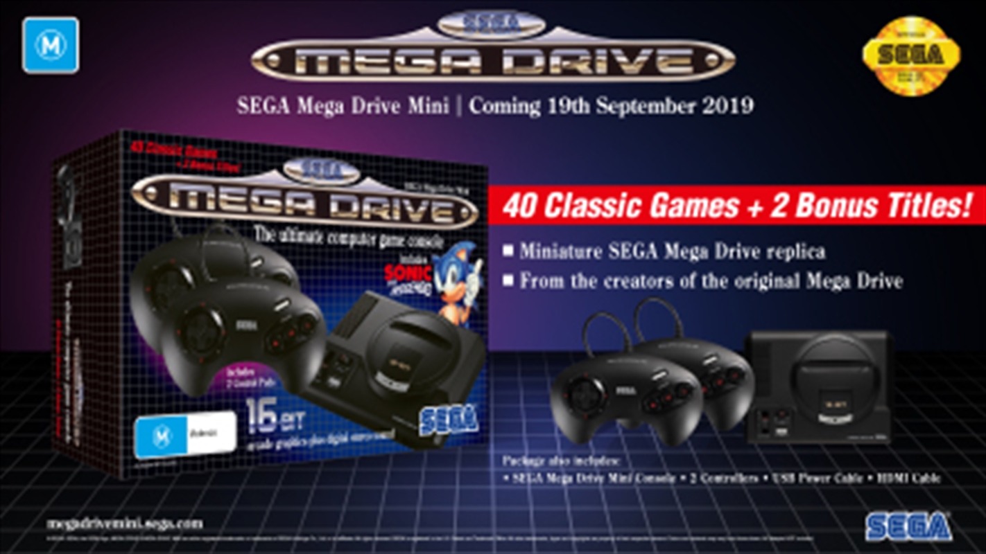 Sega Mega Drive Mini/Product Detail/Consoles & Accessories
