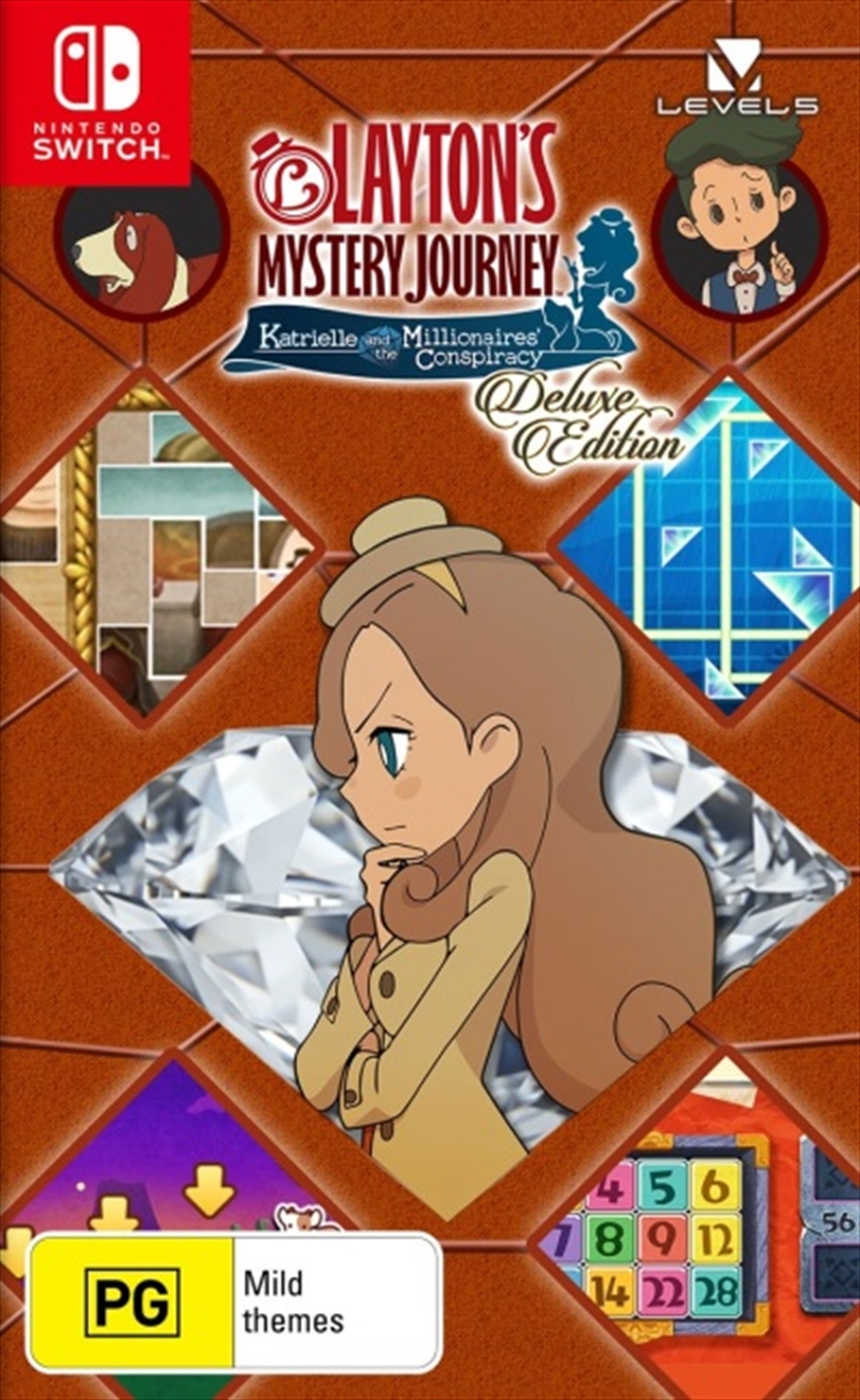 Laytons Mystery Journey Katrielle and the Millionaires Conspiracy Deluxe Edition/Product Detail/Puzzle