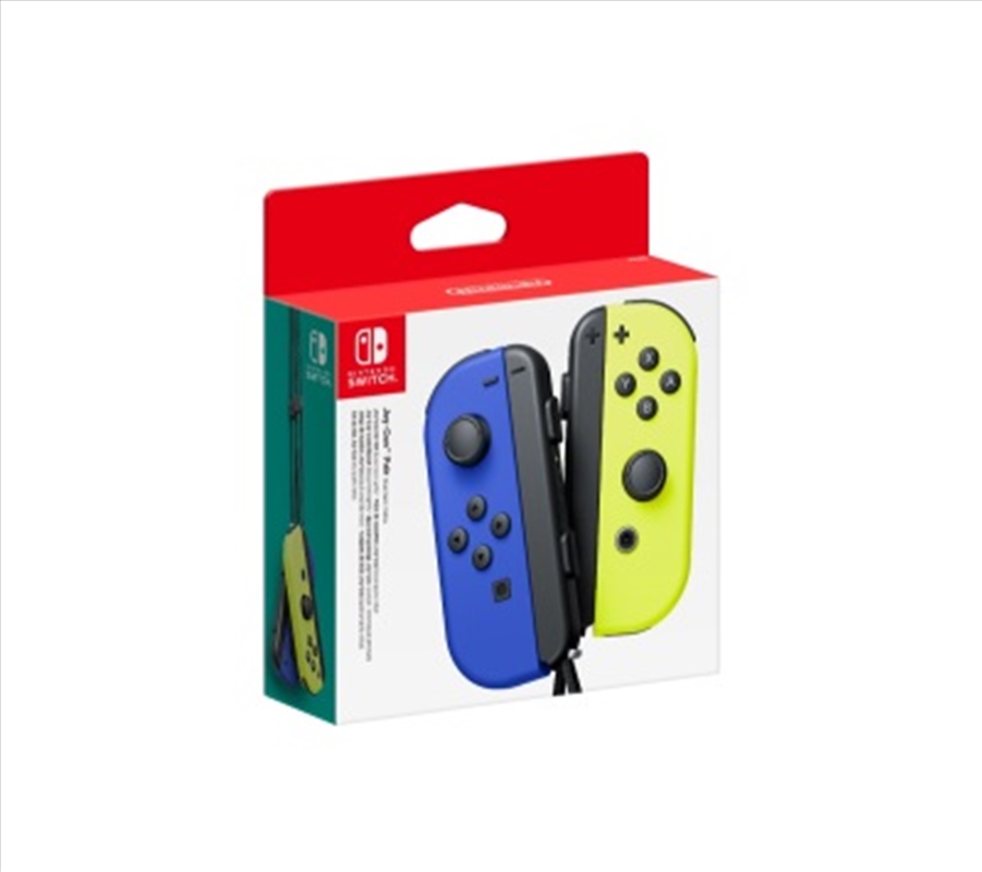Nintendo Switch Joy Con Blue and Neon Yellow Pair Controller/Product Detail/Consoles & Accessories