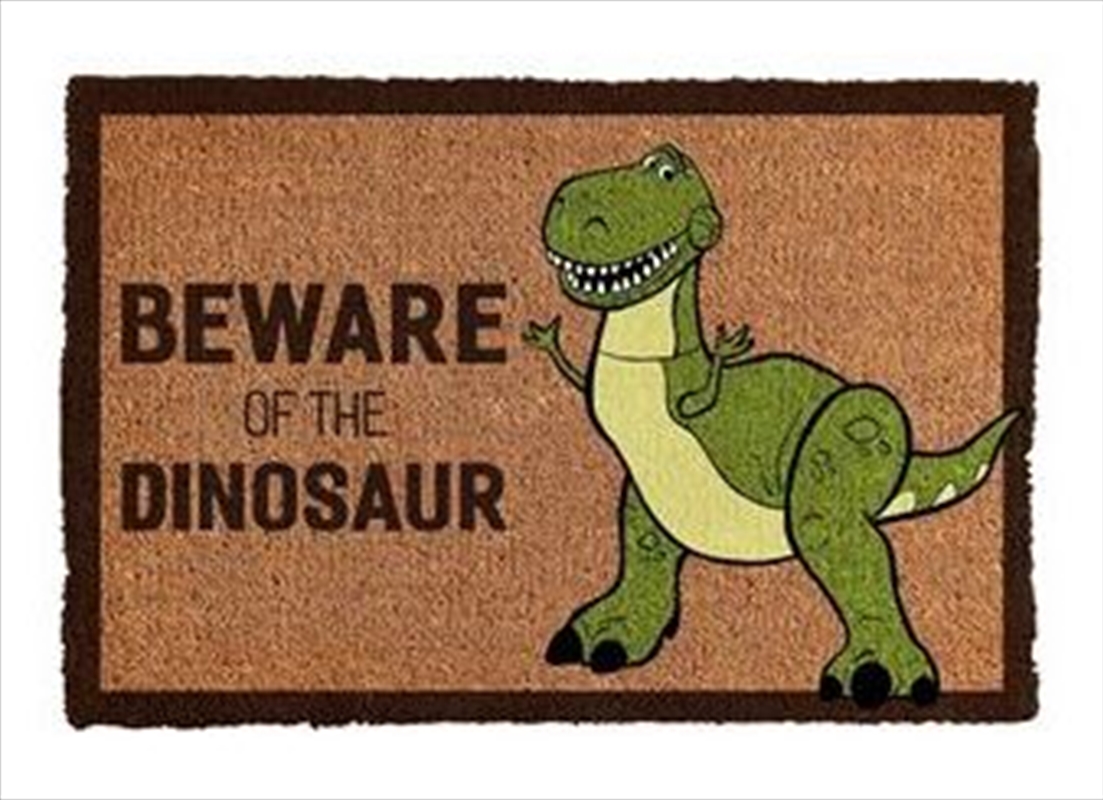 Toy Story 4 - Beware The Dinosaur/Product Detail/Doormats