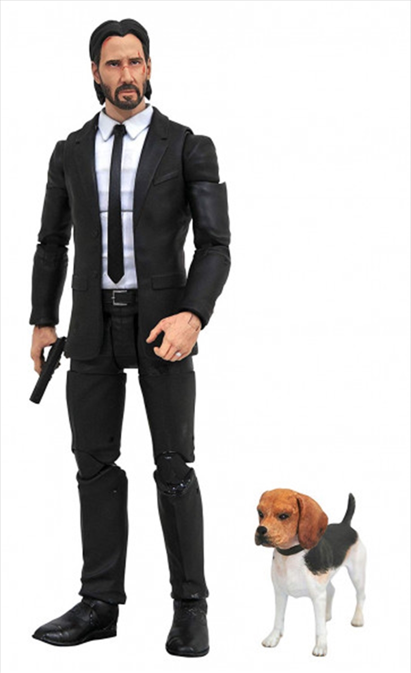 John Wick John Wick with Dog 7" Action Figure, Figurines & Statues Sanity