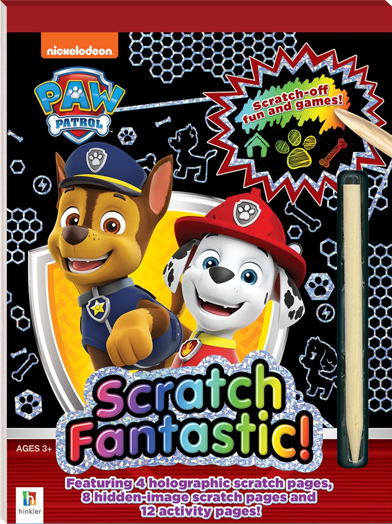 Scratch Fantastic: Paw Patrol | Paperback Book
