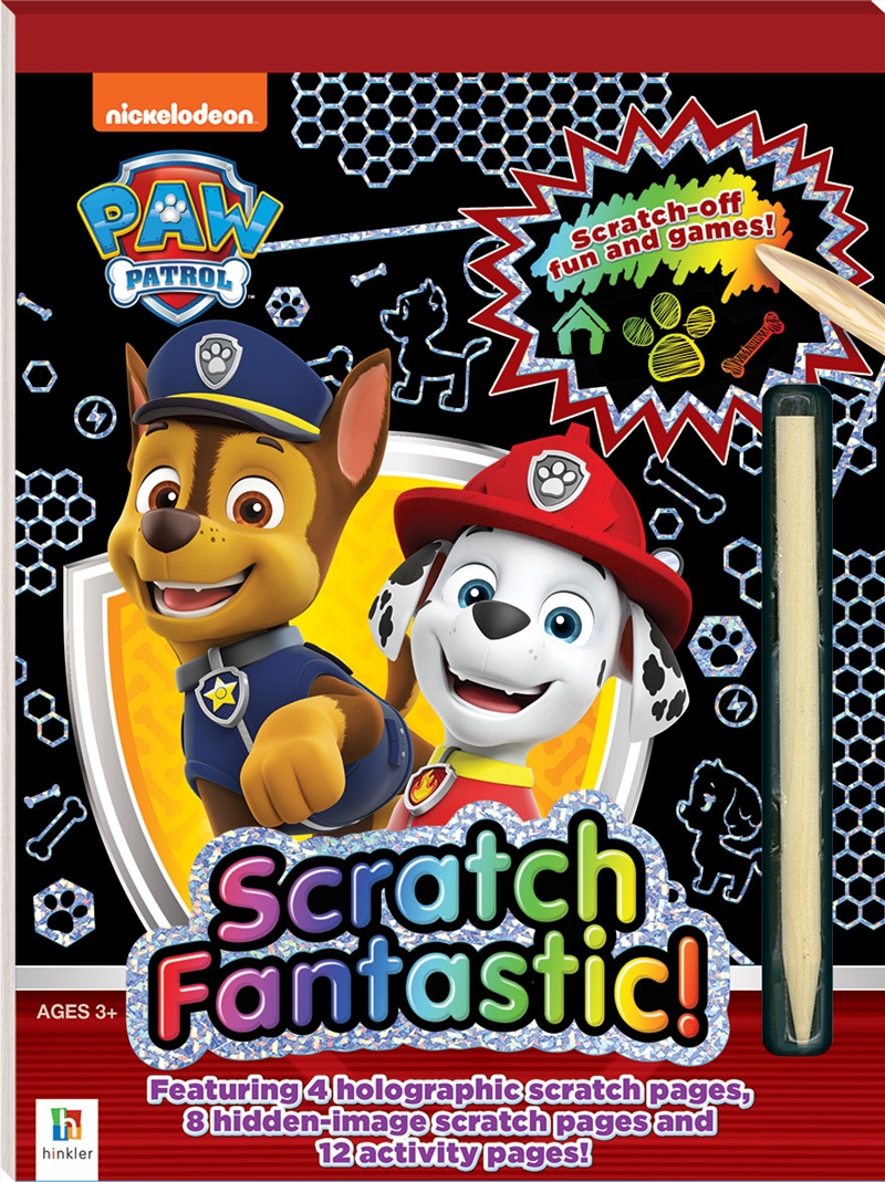 Scratch Fantastic: Paw Patrol/Product Detail/Arts & Crafts Supplies