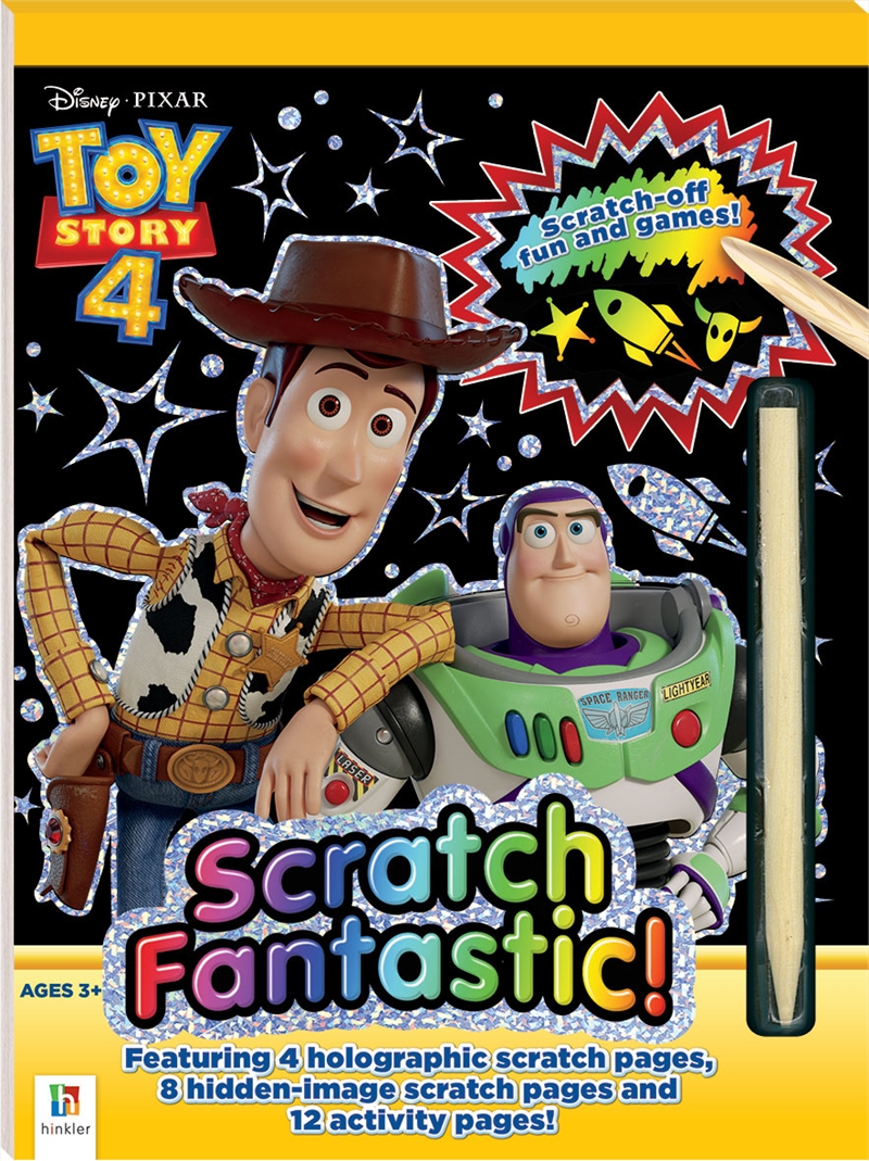 Scratch Fantastic: Toy Story 4 | Paperback Book