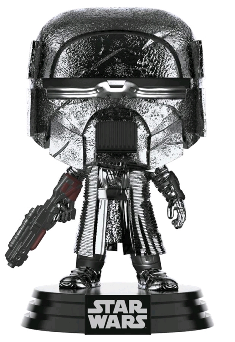 Star Wars - Knight of Ren Blaster Episode IX Rise of Skywalker Hematite Chrome Pop! Vinyl/Product Detail/Movies
