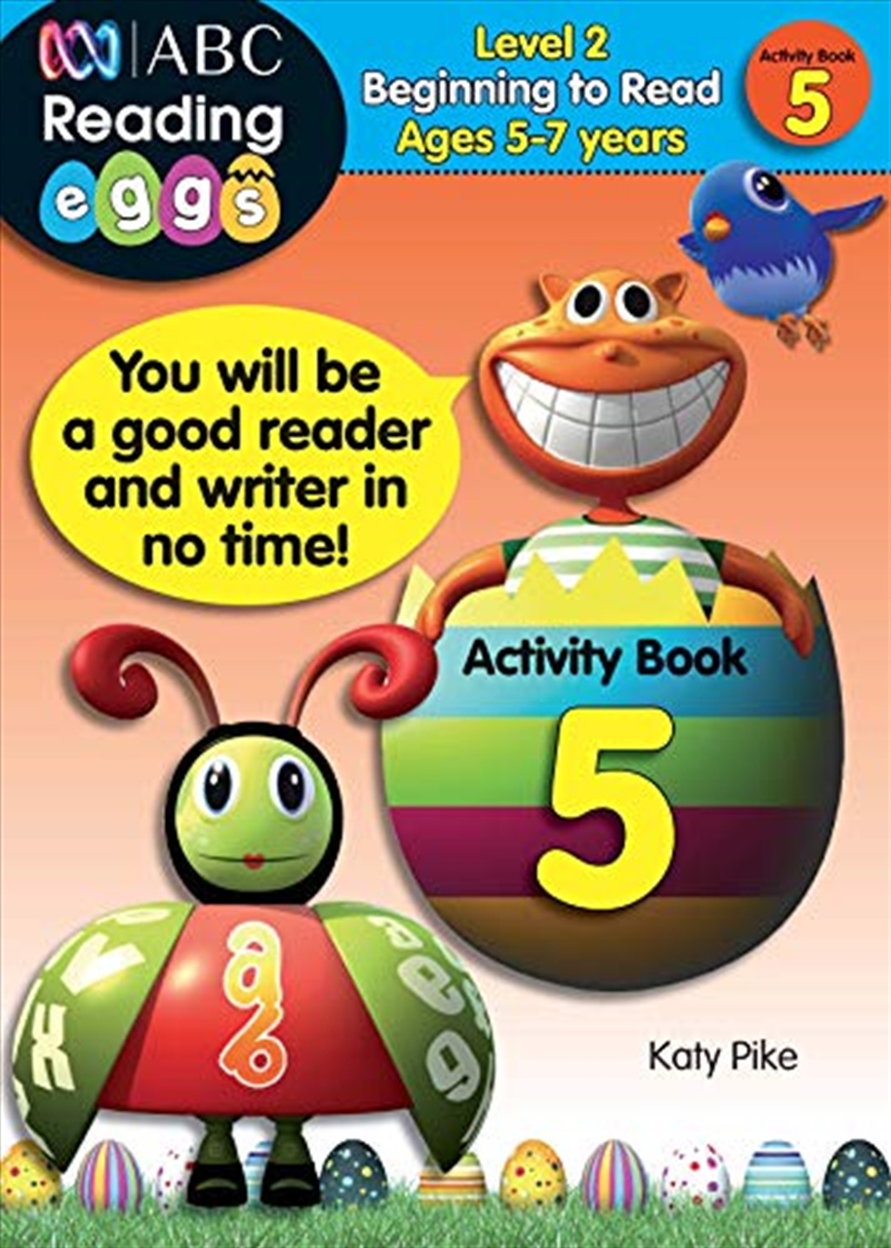 ABC Reading Eggs Level 2 Beginning to Read Activity Book 5 Ages 5-7/Product Detail/Reading