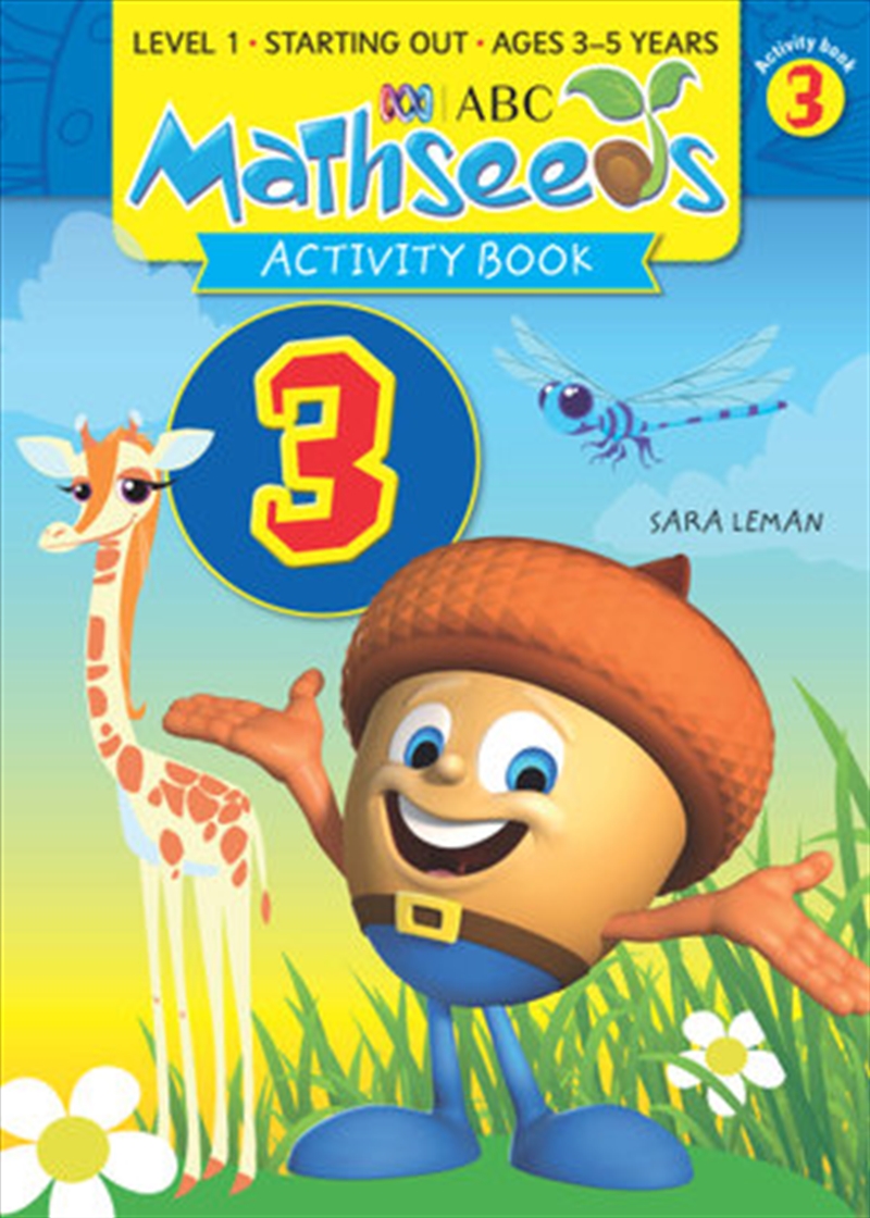 ABC Mathseeds Activity Book 3 Level 1 Ages 3-5/Product Detail/Reading