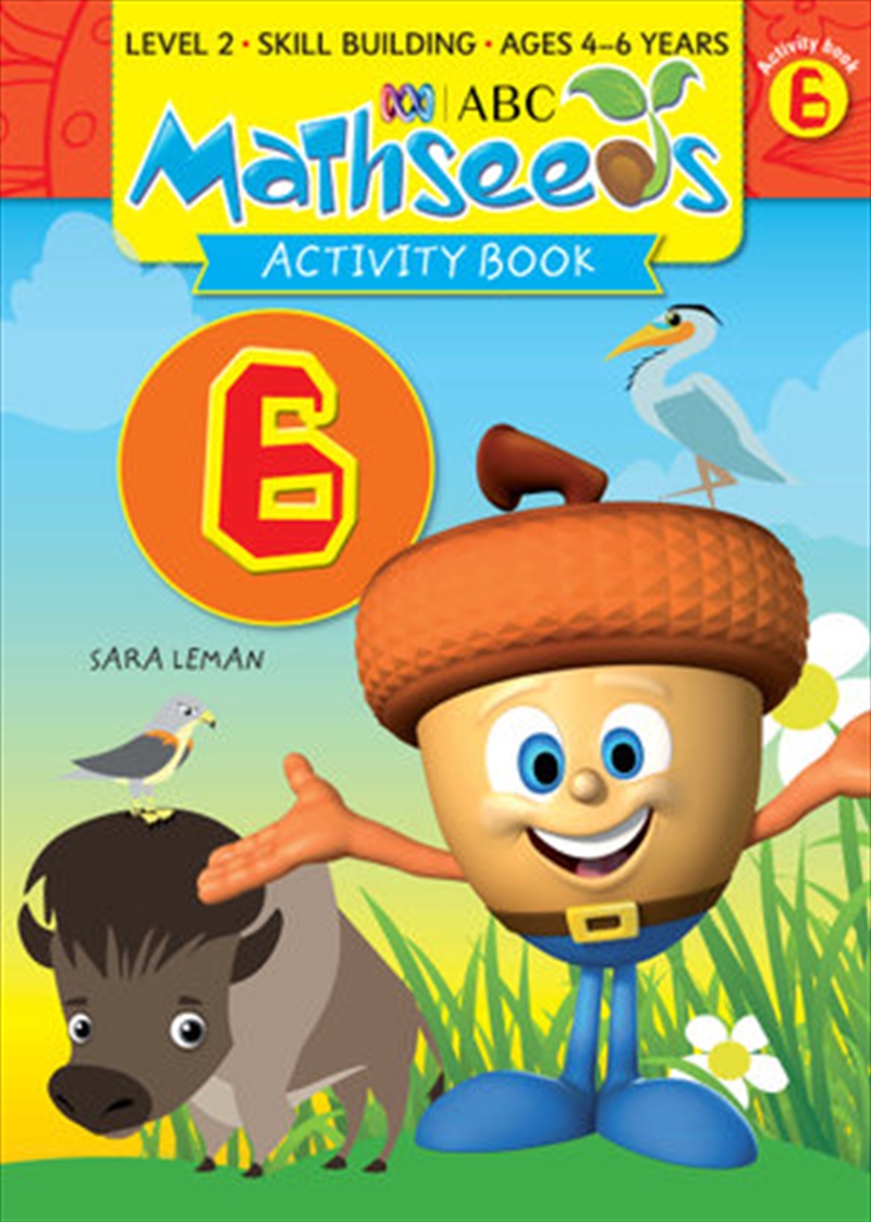 ABC Mathseeds Activity Book 6 Level 2 Ages 4-6/Product Detail/Reading