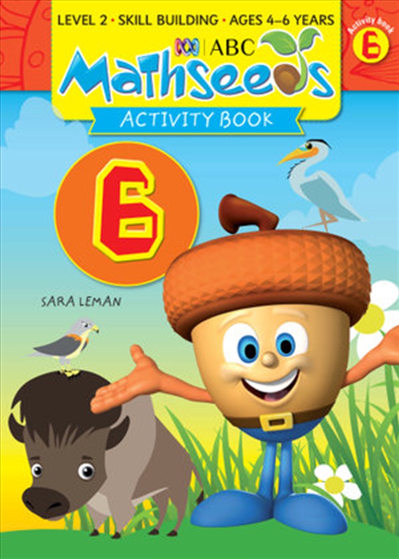 ABC Mathseeds Activity Book 6 Level 2 Ages 4-6/Product Detail/Reading