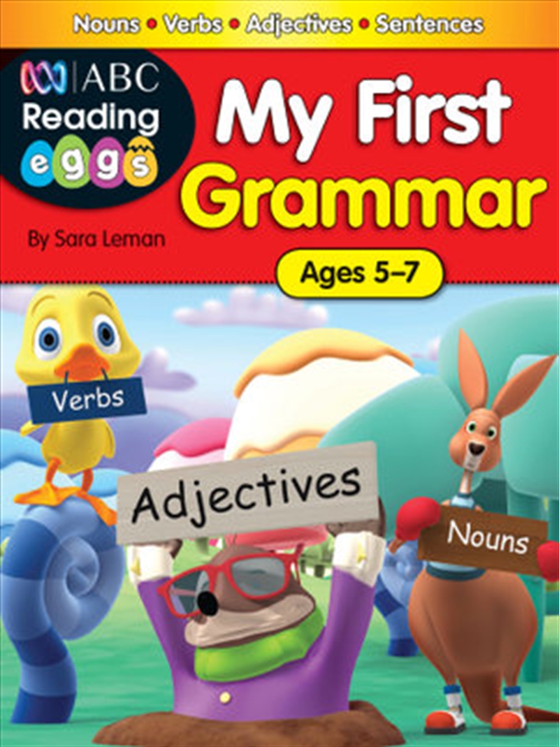 ABC Reading Eggs My First Grammar Workbook  Ages 5-7/Product Detail/Reading