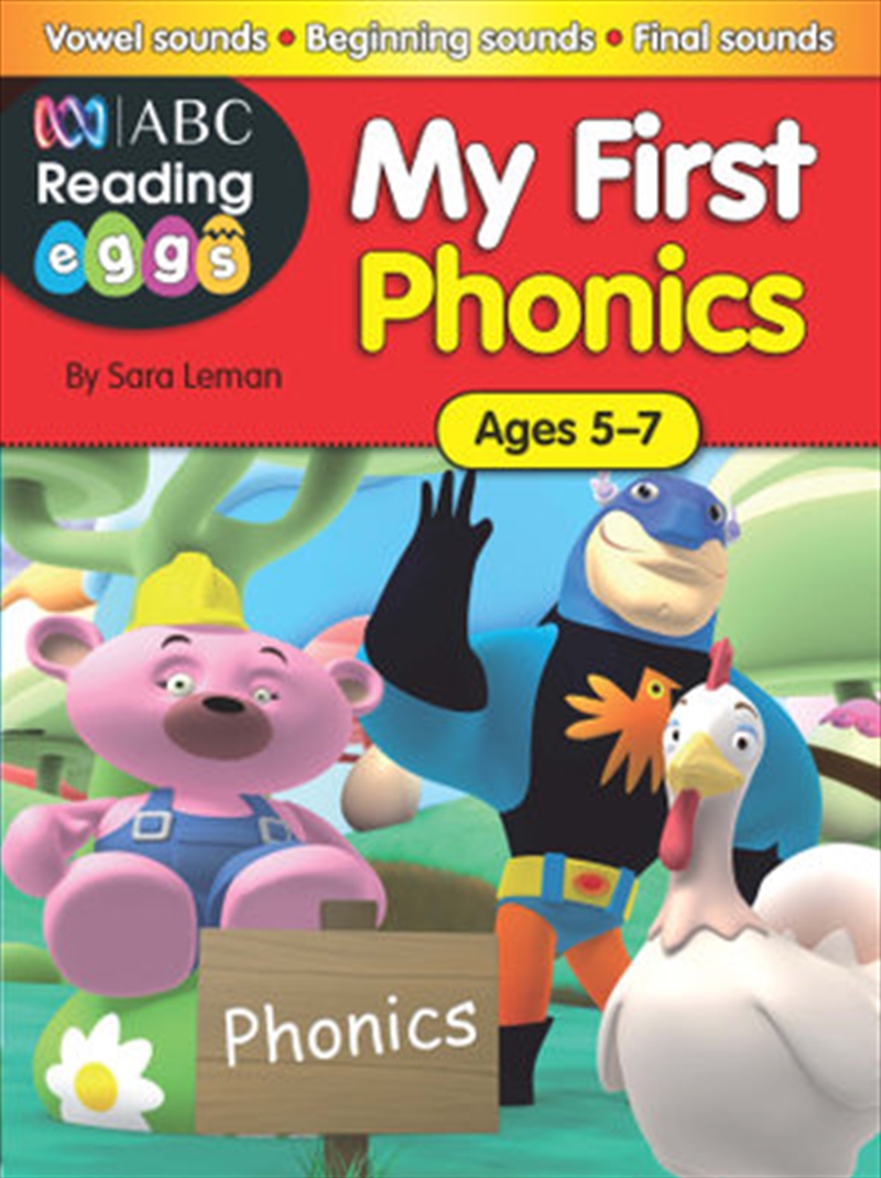 ABC Reading Eggs My First Phonics Workbook  Ages 5-7/Product Detail/Reading