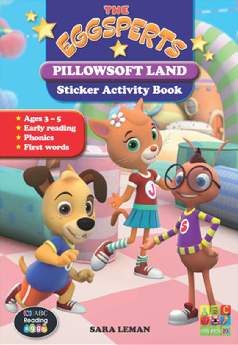 The Eggsperts Sticker Activity Book - Pillowsoft Land Ages 3-7/Product Detail/Stickers