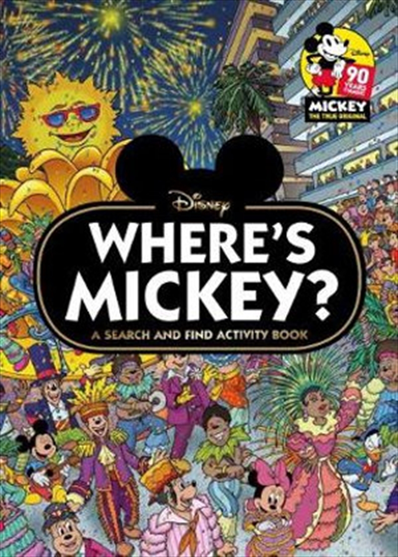 Where's Mickey? : A Search and Find Activity Book | Hardback Book