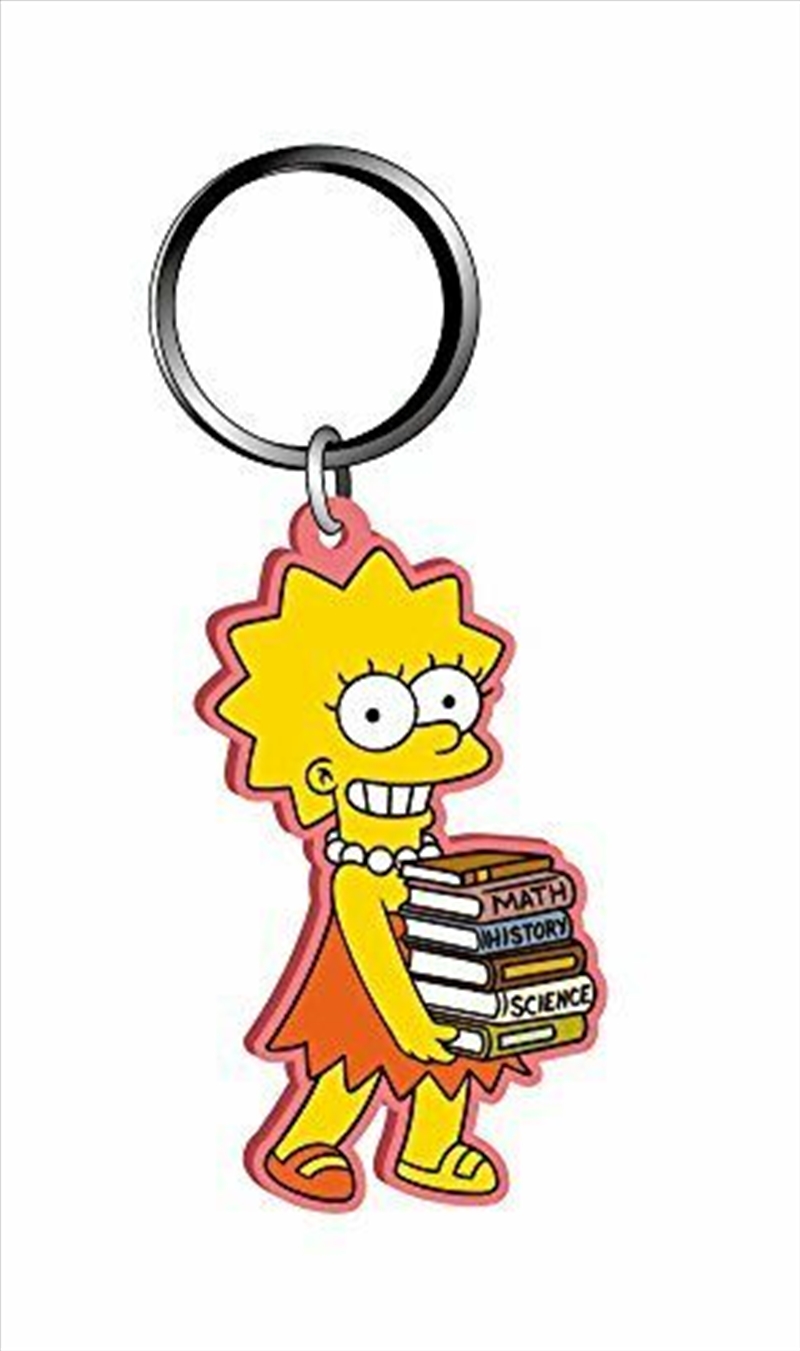 Keyring Soft Touch The Simpsons Lisa Simpson/Product Detail/Keyrings