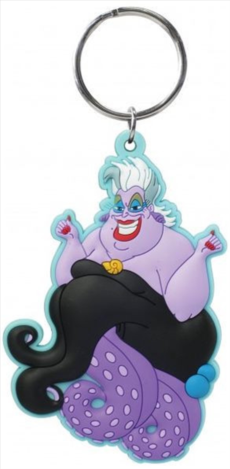 Keyring Soft Touch Disney Villians Ursula Sanity