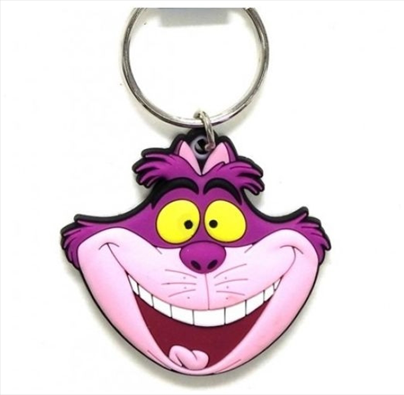 Keyring Soft Touch Alice in Wonderland Cheshire Cat Head/Product Detail/Keyrings