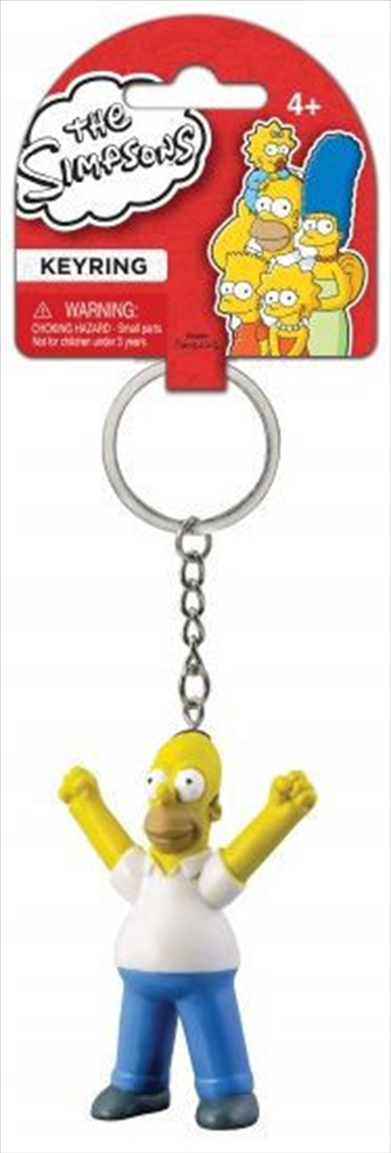 Keyring PVC Figural The Simpsons Homer Simpson/Product Detail/Keyrings