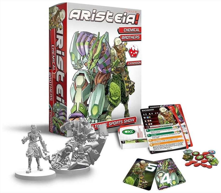 Aristeia! Chemical Brothers Expansion/Product Detail/Board Games