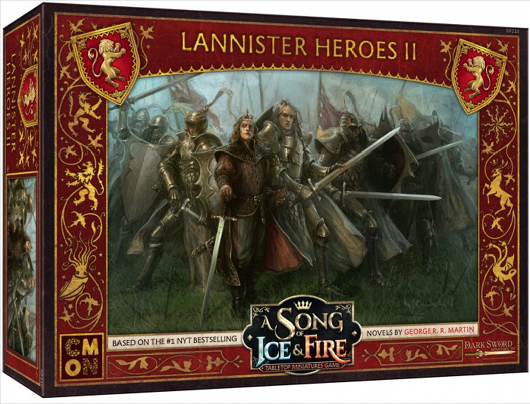 A Song of Ice and Fire TMG - Lannister Heroes 2/Product Detail/RPG Games