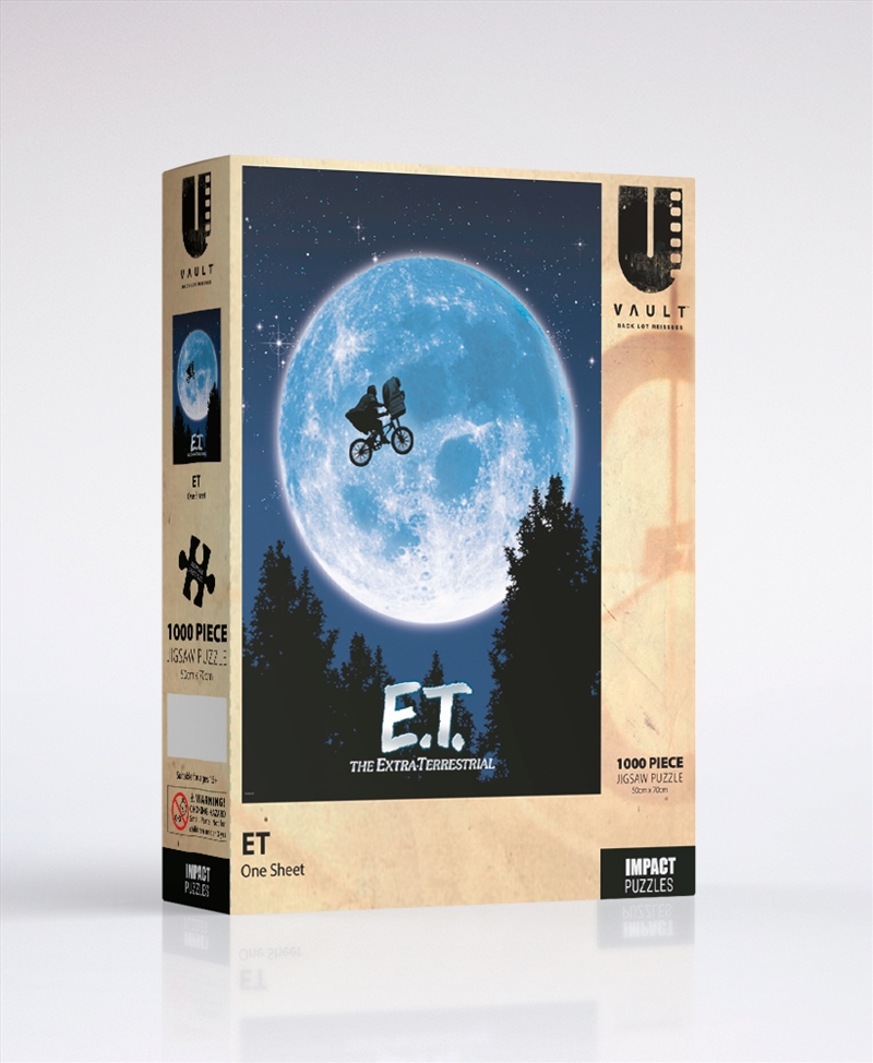 E.T. Moon Shadow 1000 Puzzle Jigsaw/Product Detail/Film and TV