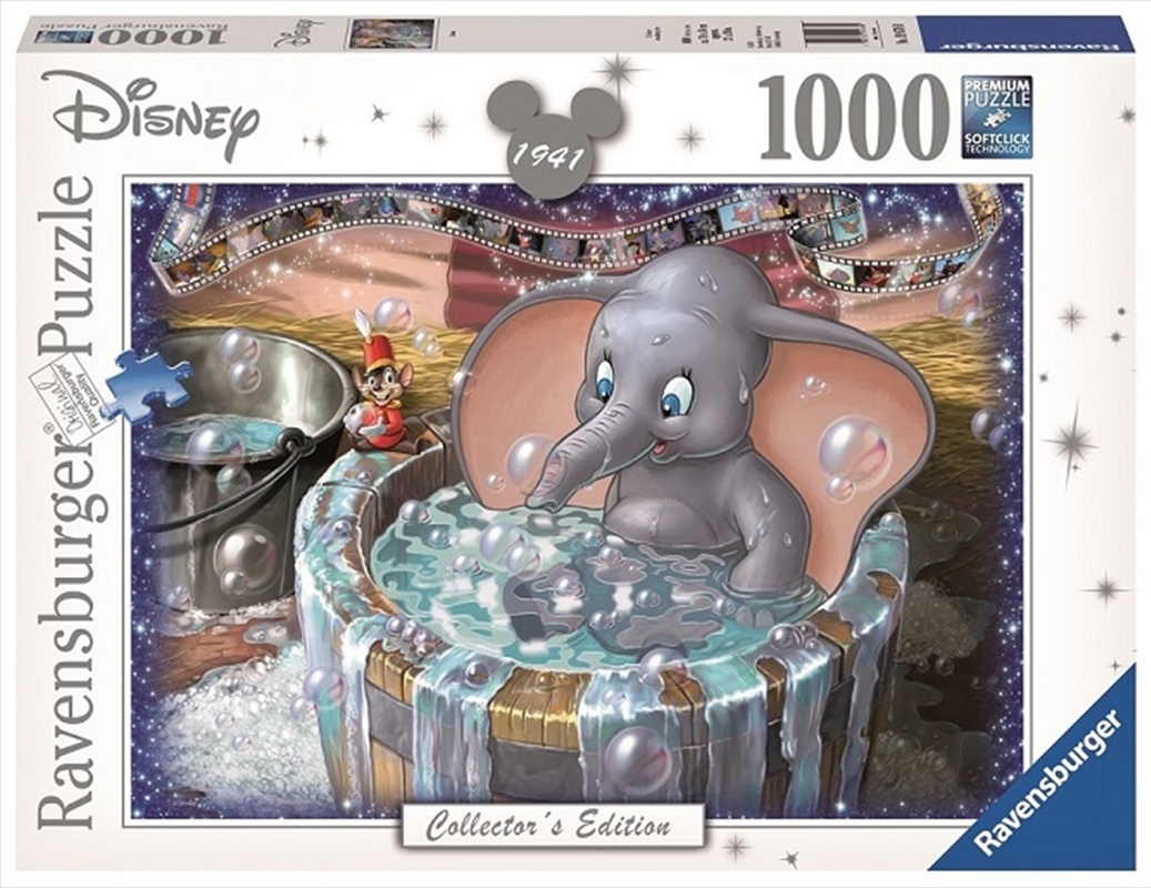 Ravensburger - 1000 Piece Disney Moments Dumbo 1941 Jigsaw Puzzle | Merchandise