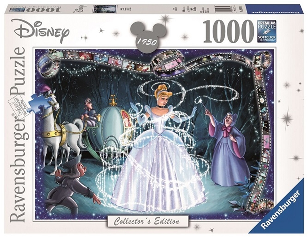 Ravensburger - 1000 Piece Disney Moments Cinderella 1950 Jigsaw Puzzle/Product Detail/Film and TV