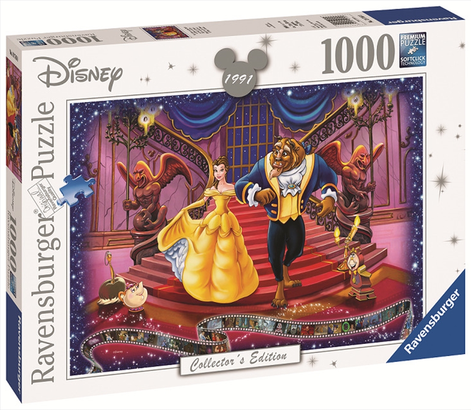 Ravensburger - 1000pc Disney Moments Beauty and the Beast 1991 Jigsaw Puzzle | Merchandise