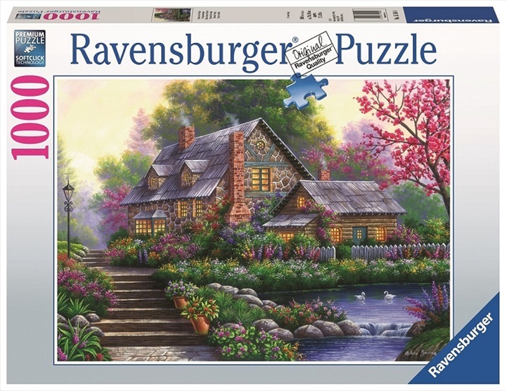 Ravensburger - 1000pc Romantic Cottage Jigsaw Puzzle/Product Detail/Destination