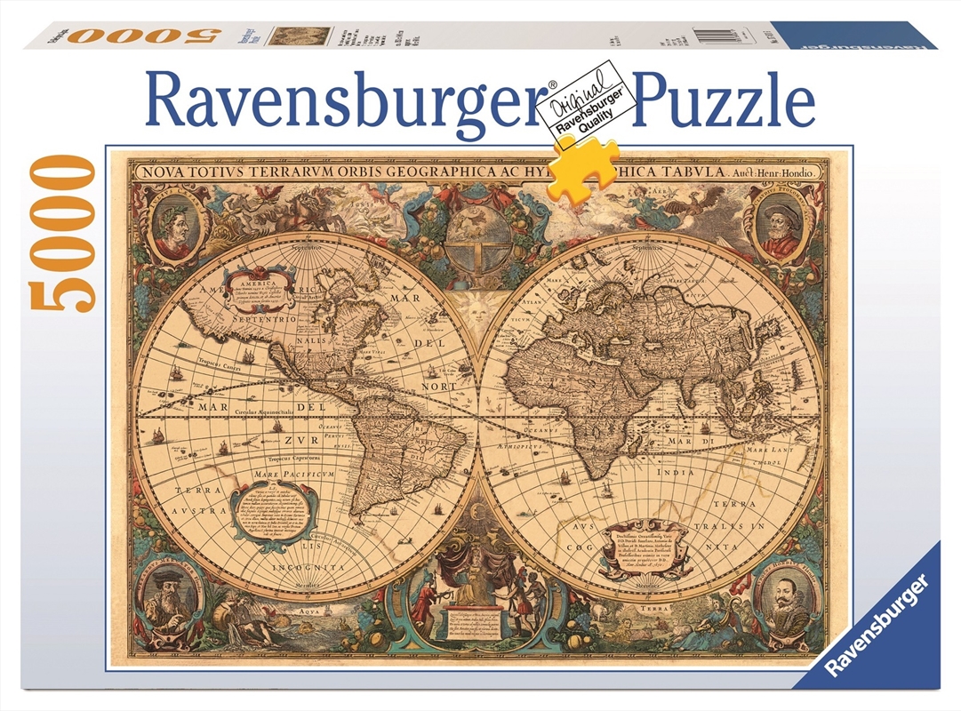 Ravensburger - 5000pc Historical World Map Jigsaw Puzzle/Product Detail/Education and Kids