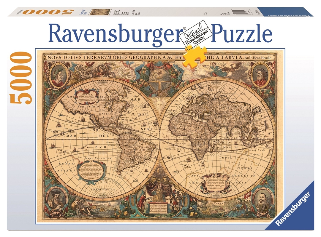 Ravensburger - 5000 Piece Historical World Map Jigsaw Puzzle/Product Detail/Education and Kids