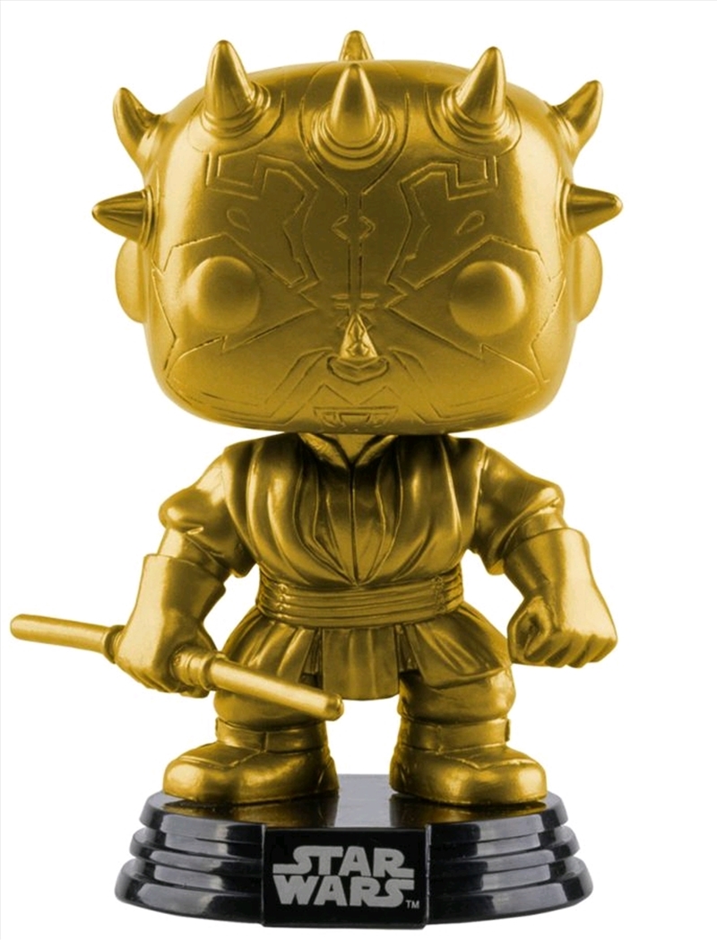 Star Wars - Darth Maul Gold Metallic US Exclusive Pop! Vinyl [RS]/Product Detail/Movies