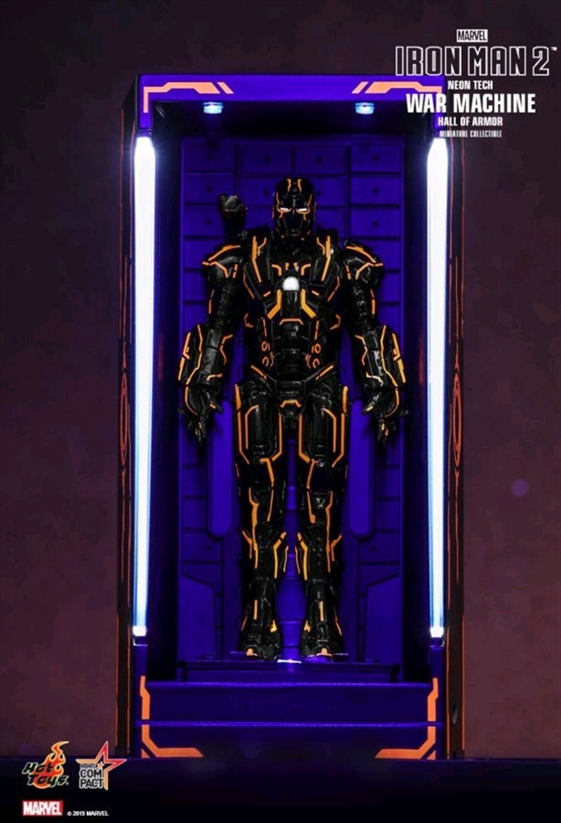 Iron Man 2 - War Machine Neon Tech Hall of Armour | Merchandise