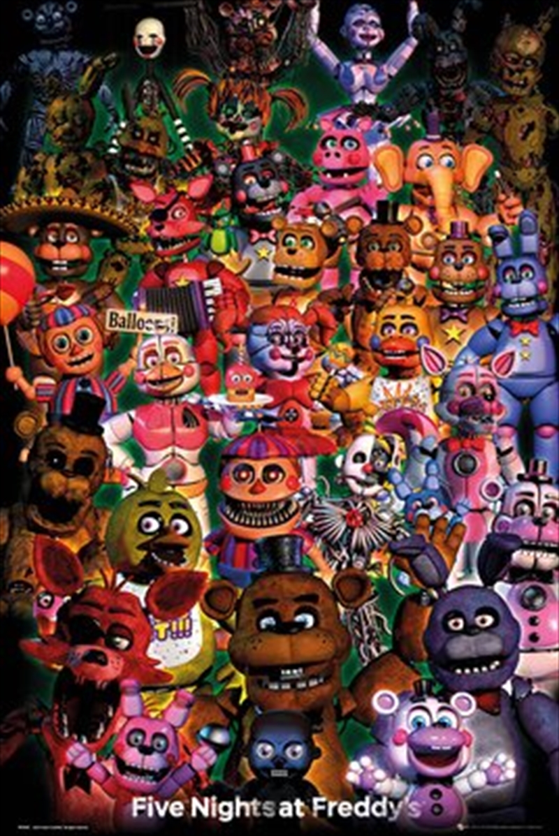 Five Nights At Freddys - Ultimate Group/Product Detail/Posters & Prints