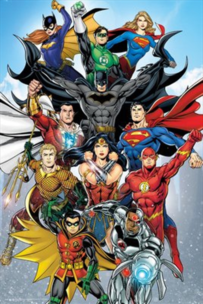 DC Comics Rebirth Vertical | Merchandise