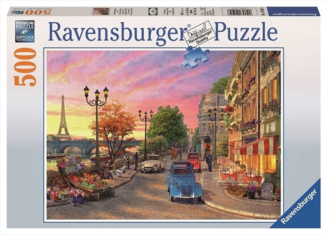 Ravensburger - 500 Piece A Paris Evening Jigsaw Puzzle/Product Detail/Destination