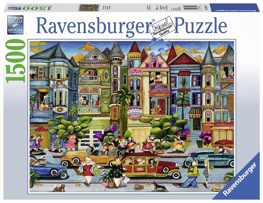Ravensburger - 1500pc The Painted Ladies Jigsaw Puzzle/Product Detail/Art and Icons