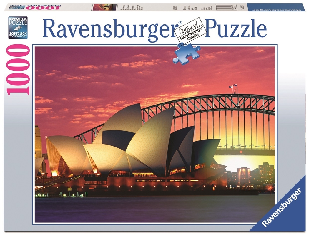 Ravensburger - 1000pc Opera House Harbour BR Jigsaw Puzzle/Product Detail/Destination