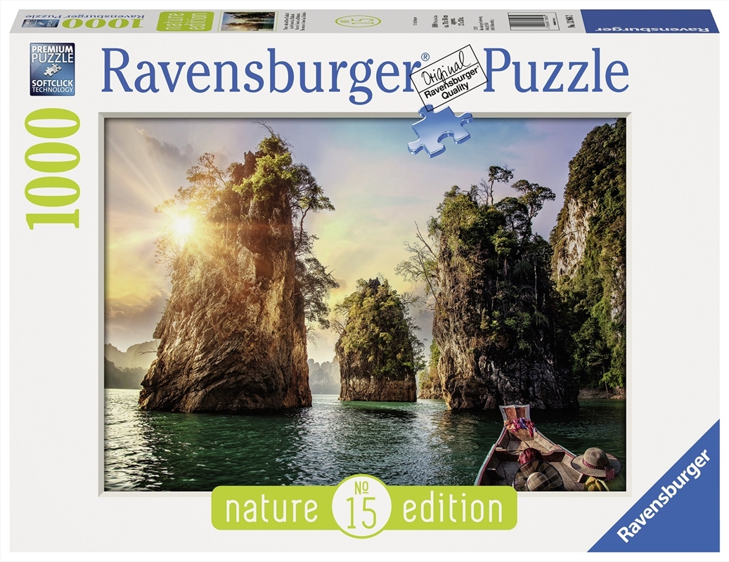 Ravensburger - 1000 Piece The Rocks in Cheow, Thailand Jigsaw Puzzle/Product Detail/Destination