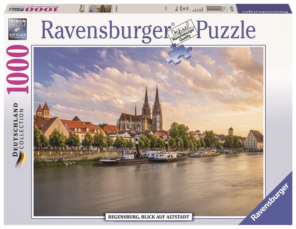 Ravensburger - 1000pc Old Town Regensburg Jigsaw Puzzle/Product Detail/Destination