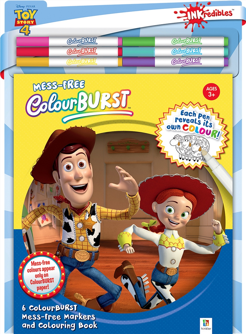 Colour Burst Disney Toy Story 4 Colouring Kit/Product Detail/Kids Colouring